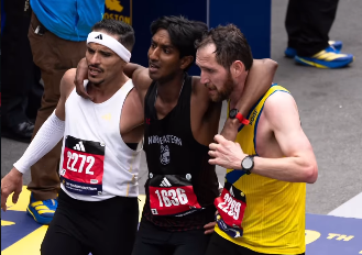 Quem é o atleta paulista que abriu mão de recorde e ajudou rival na Maratona de Boston
