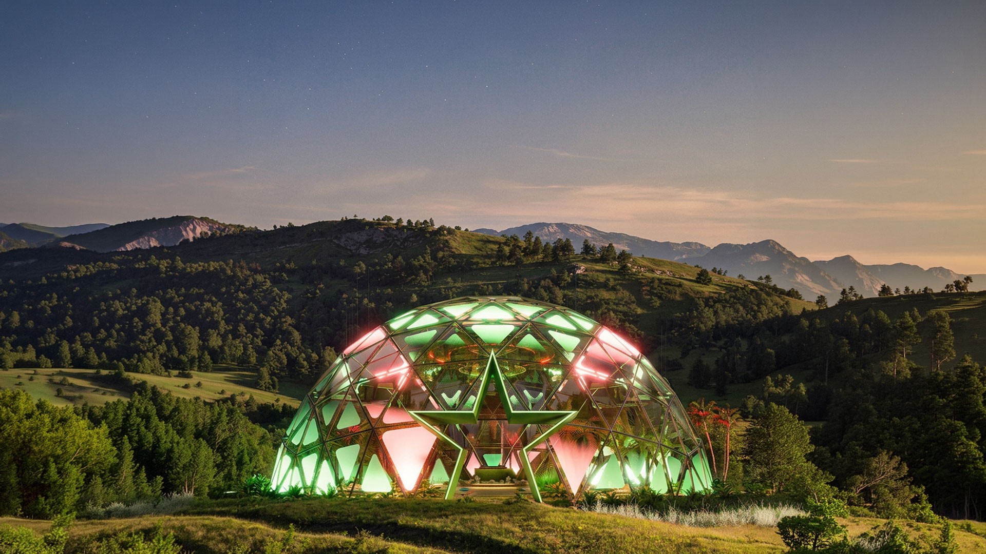 Domo futurista terá maratona de música eletrônica em Campos do Jordão
