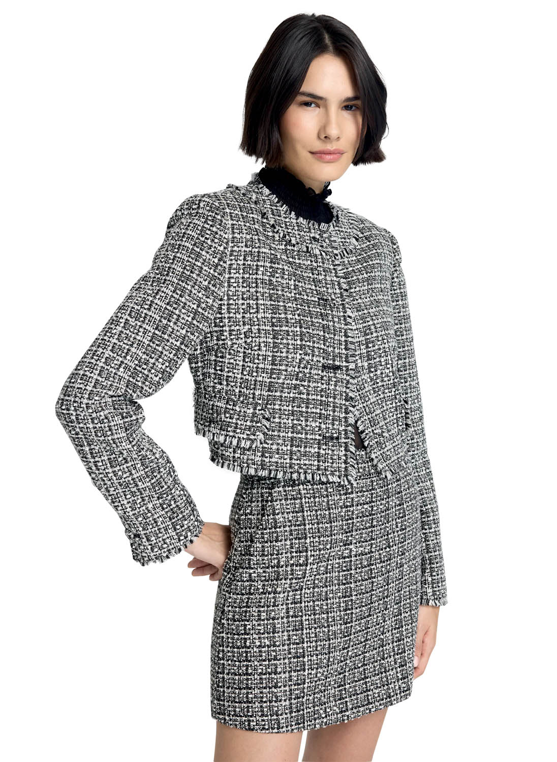 Blazer de tweed Cintia