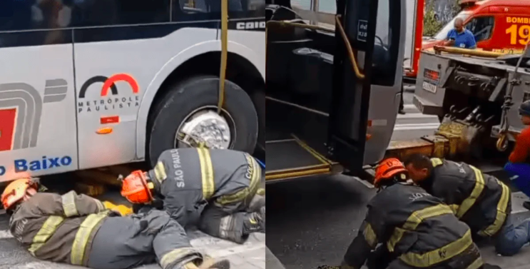 Motociclista morre após colisão com ônibus em frente ao Terminal Jardim Ângela