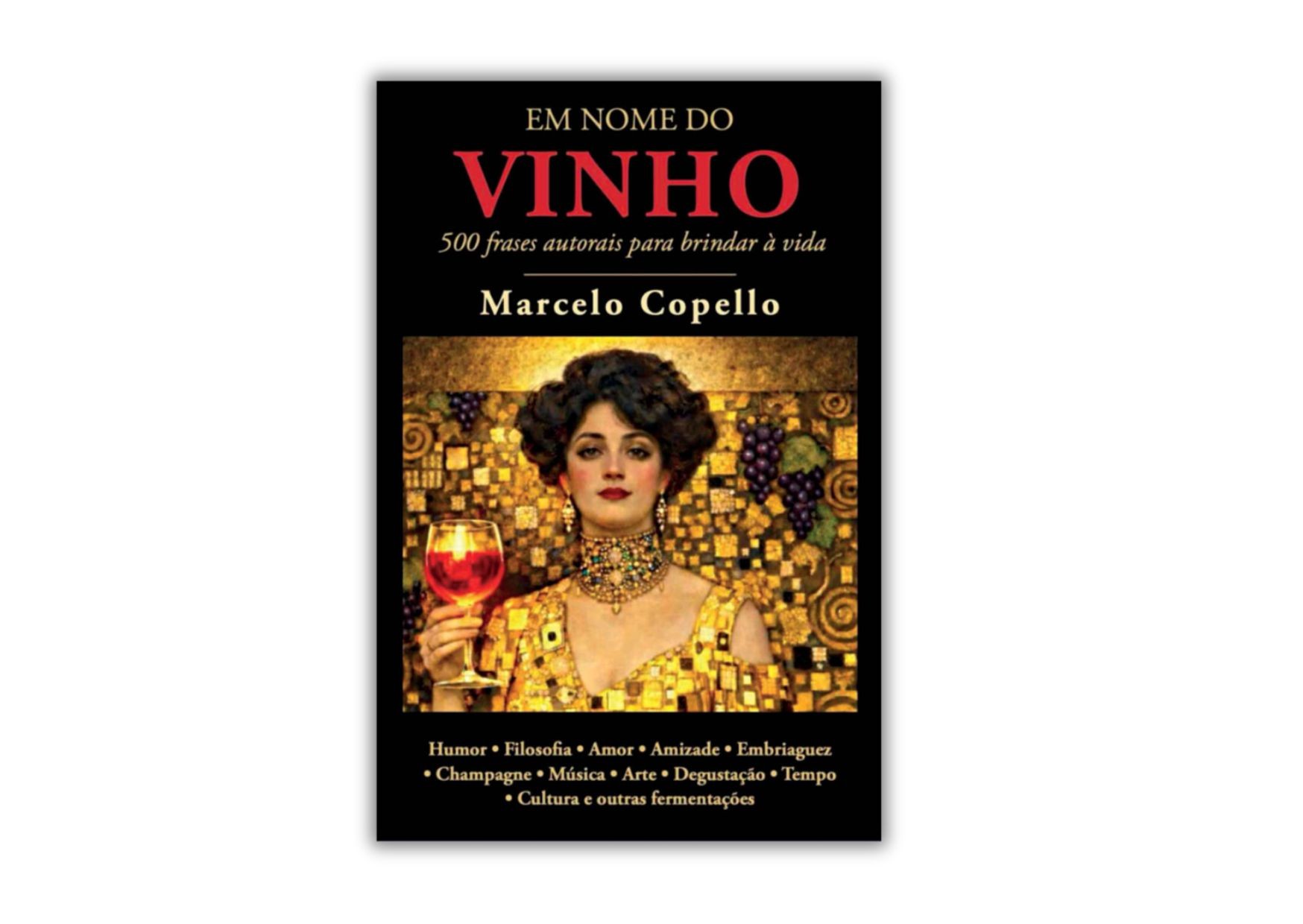 Marcelo Copello reúne 500 frases sobre vinho em novo livro