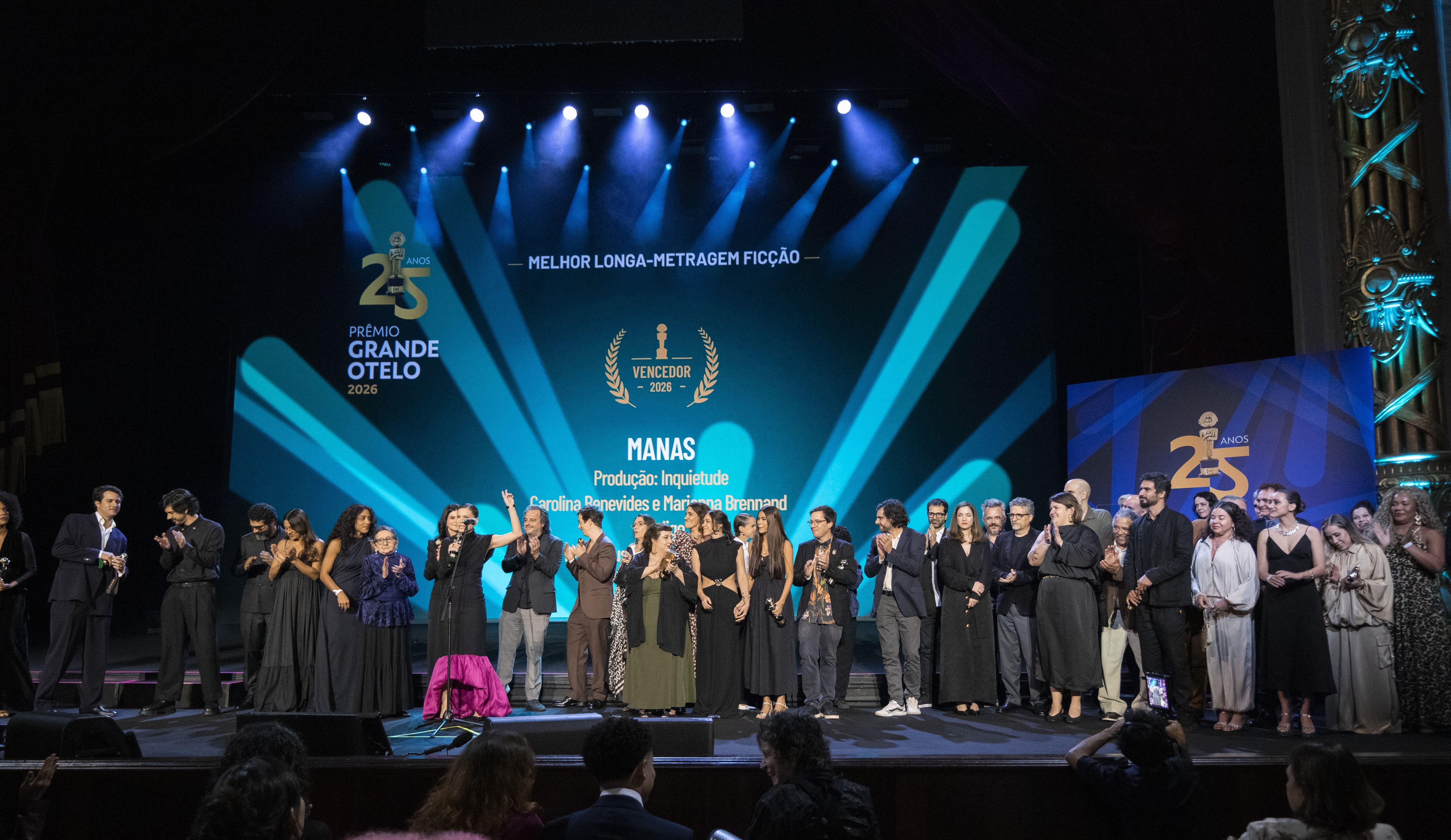‘Manas’ e ‘O Agente Secreto’ dividem troféu principal do Grande Otelo 2026