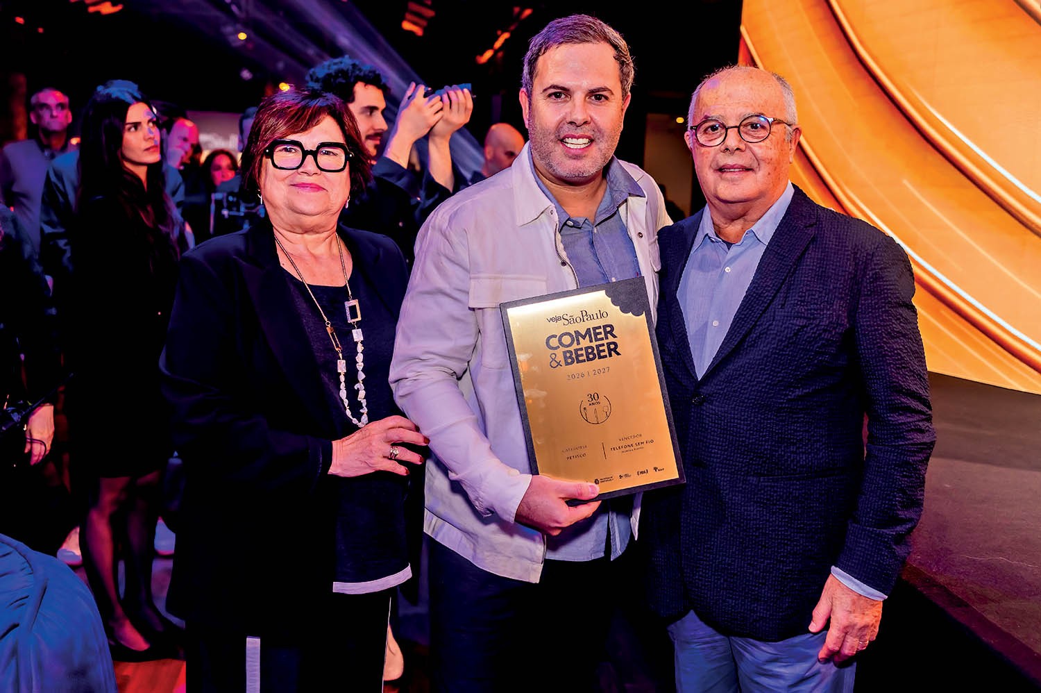 Oscar Bosch com os pais, Montserrat Costa e Joan Bosch