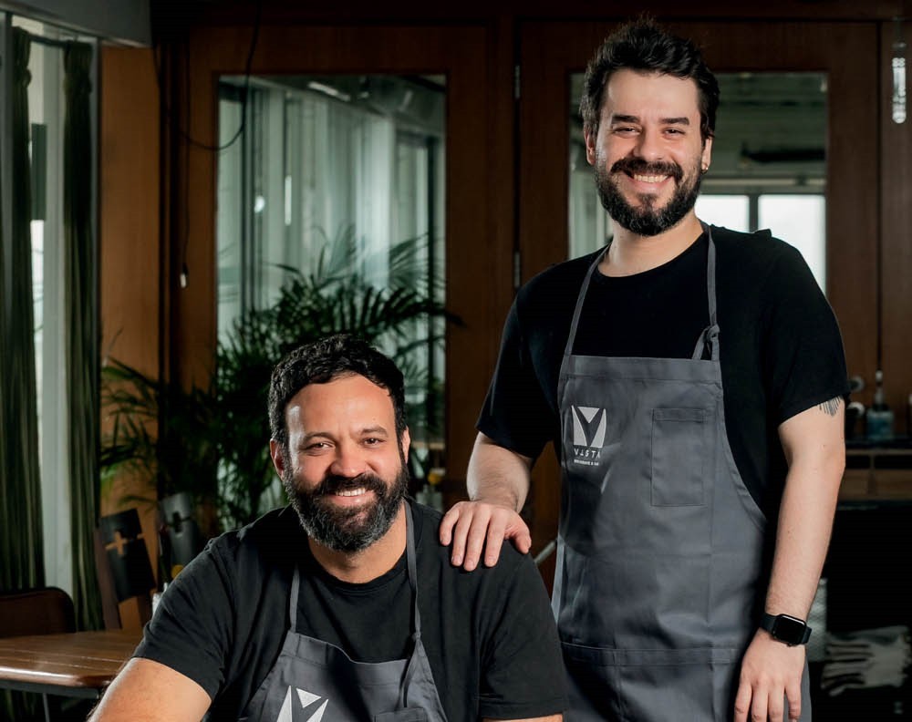 Vista tem menu renovado pelos chefs Filipe Leite e Marcelo Corrêa Bastos