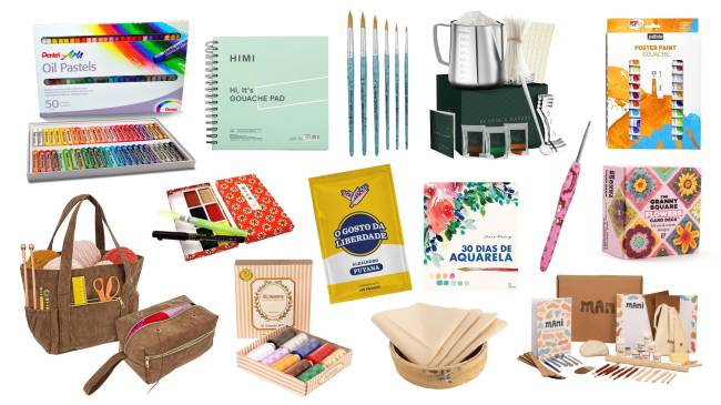 Itens para começar um hobby novo