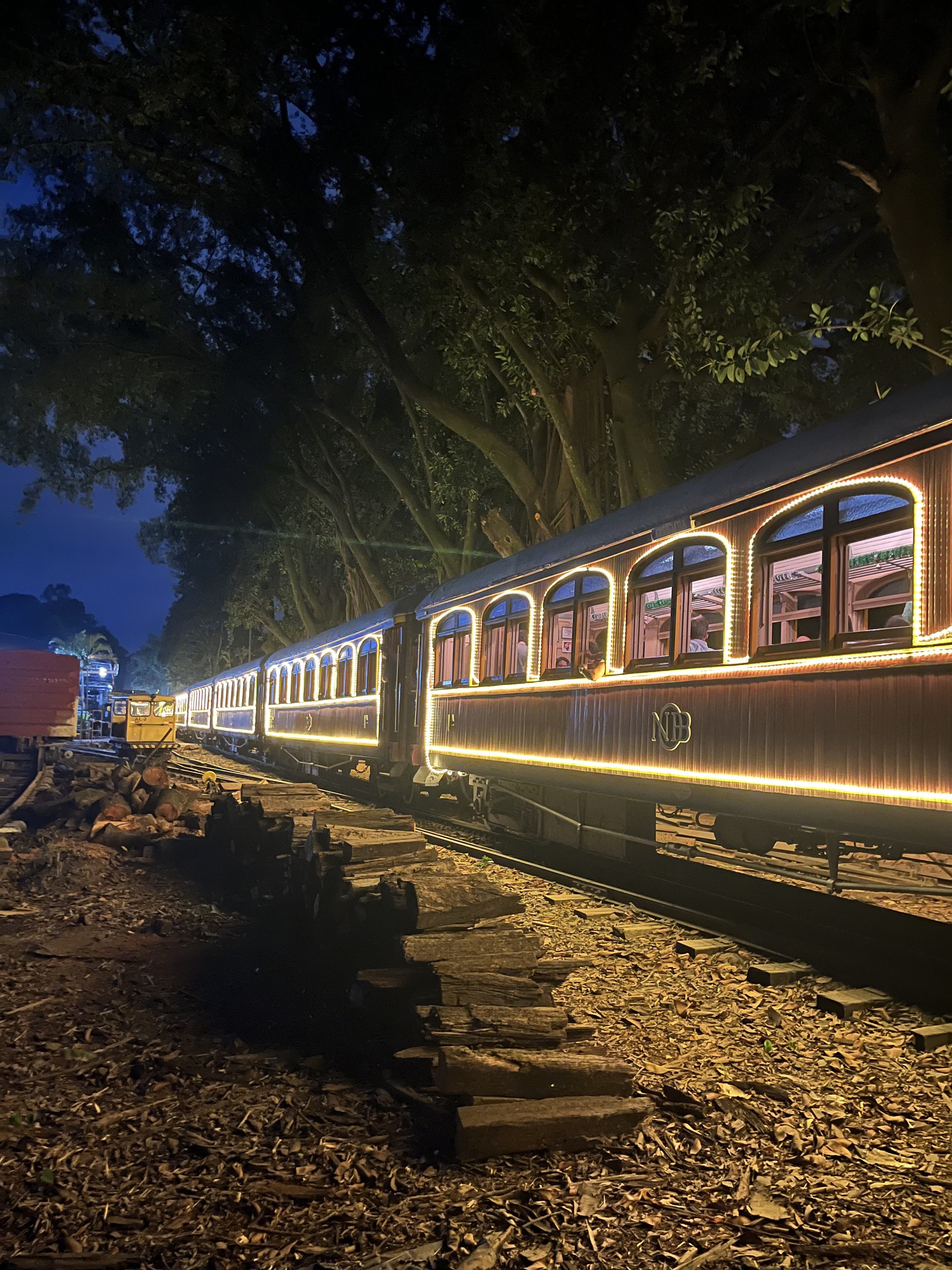 Trem de Natal da Maria Fumaça terá passeio noturno entre Campinas e Jaguariúna