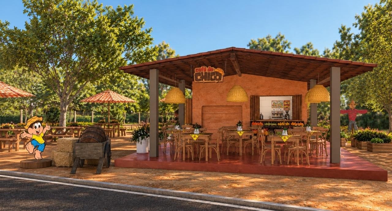 Café do Chico Bento abre no Dias das Crianças no Parque da Água Branca